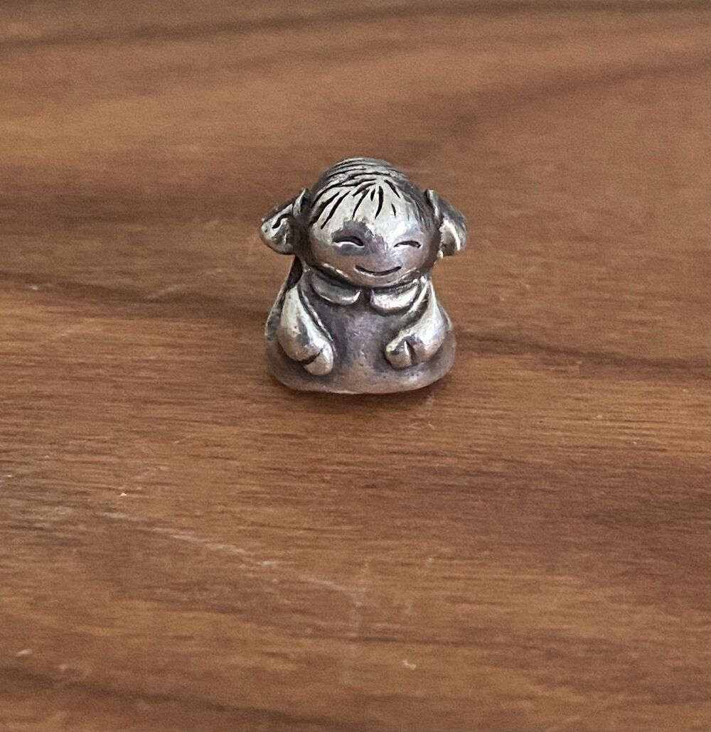 Authentic Pandora Sterling Silver Little Girl Charm